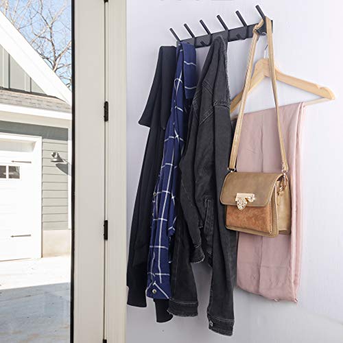 WEBI Coat Rack Wall Mounted,17-1/8 Inch Coat Hooks for Hanging Coa...