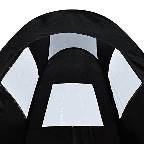 WeChef Sunless Spray Black Pop Up Tent Over Tanning Booth for Airb...