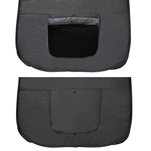 WeChef Sunless Spray Black Pop Up Tent Over Tanning Booth for Airb...
