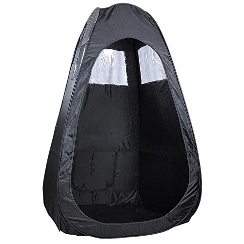 WeChef Sunless Spray Black Pop Up Tent Over Tanning Booth for Airb...