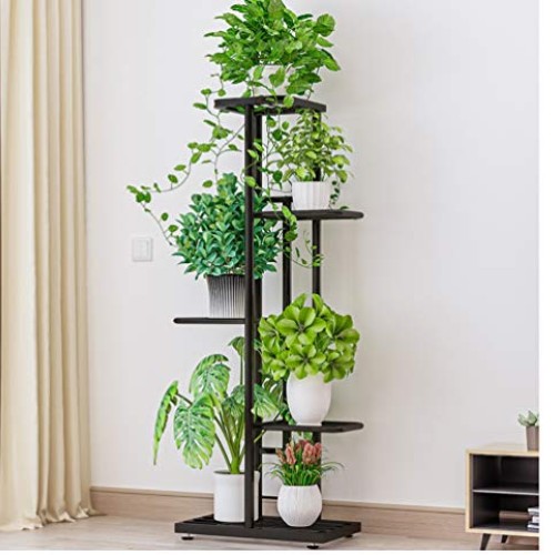 Flower Plant Stand Indoor 5 Tier Metal Plant Stand Flower Pots Sta...
