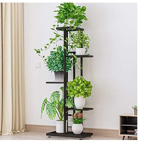 Flower Plant Stand Indoor 5 Tier Metal Plant Stand Flower Pots Sta...