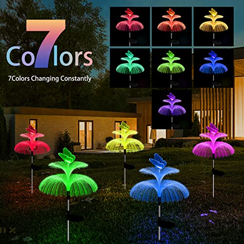 Weepong Solar Garden Lights Waterproof Newest Solar Outdoor Lights...