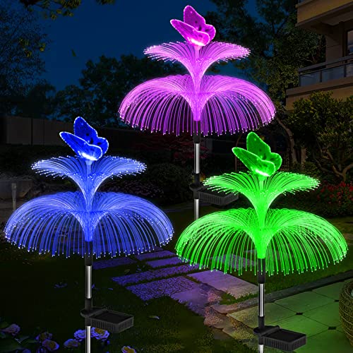Weepong Solar Garden Lights Waterproof Newest Solar Outdoor Lights...