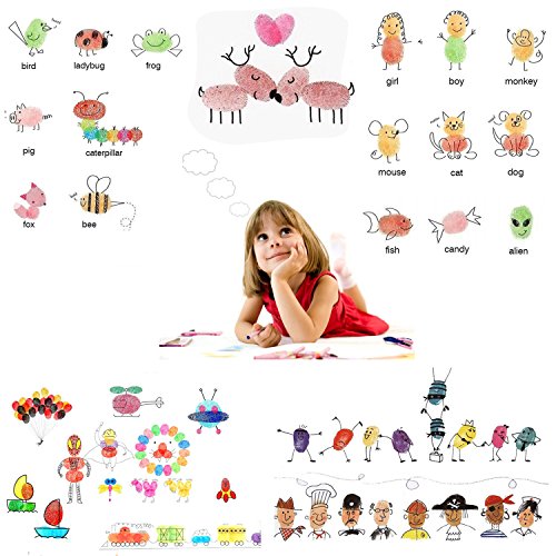 Craft Ink Pad Stamps Partner DIY Color,20 Color Ink Pad for Stamps...