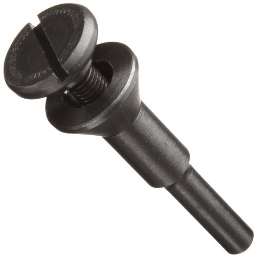 Weiler 56490 Tiger Mounting Mandrel For 1-3 Type 1 Wheel, 1/4 S...