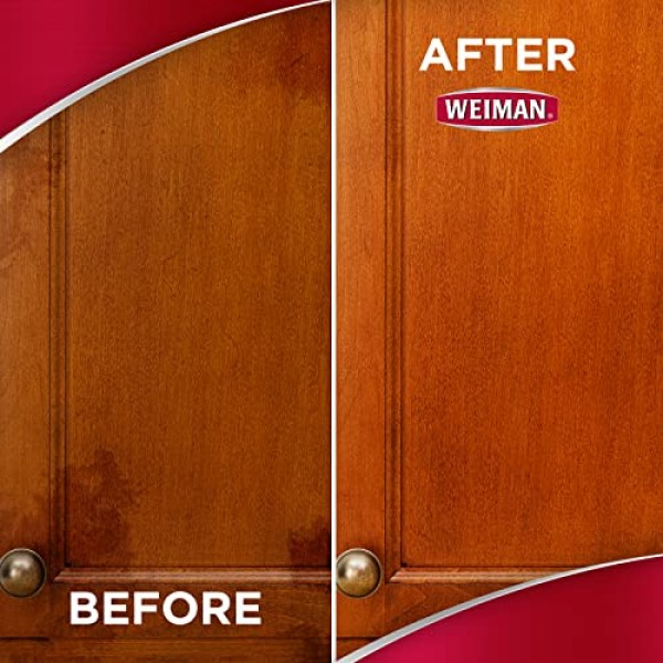Weiman Cabinet & Wood Clean & Shine Clean and Protect Spray - For ...