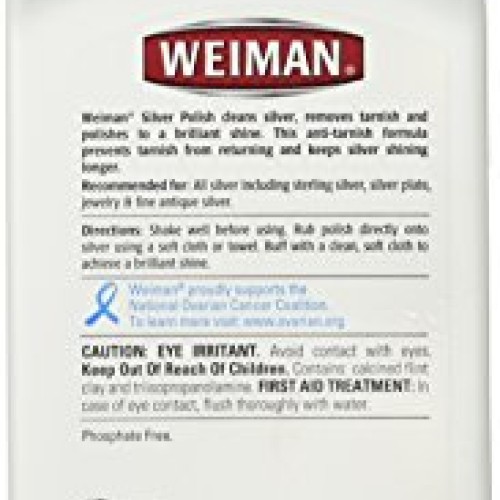 Weiman Silver and Jewelry Polish - 8 Oz.
