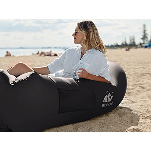 Wekapo Inflatable Lounger Air Sofa Hammock-Portable,Water Proof& A...