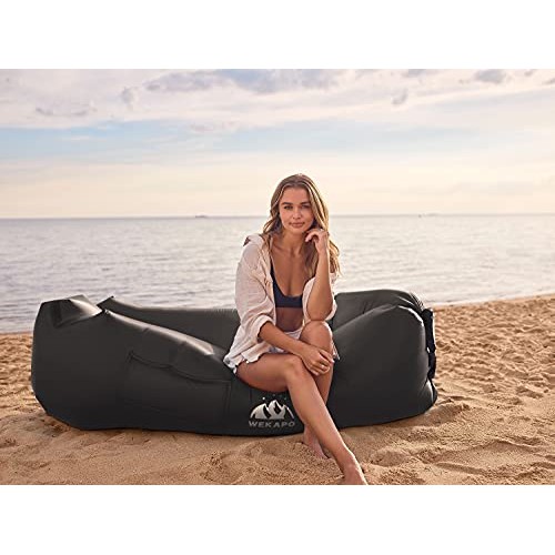 Wekapo Inflatable Lounger Air Sofa Hammock-Portable,Water Proof& A...