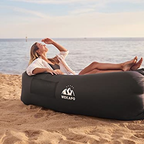 Wekapo Inflatable Lounger Air Sofa Hammock-Portable,Water Proof& A...