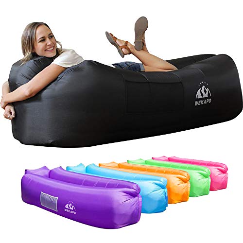 Wekapo Inflatable Lounger Air Sofa Hammock-Portable,Water Proof& A...