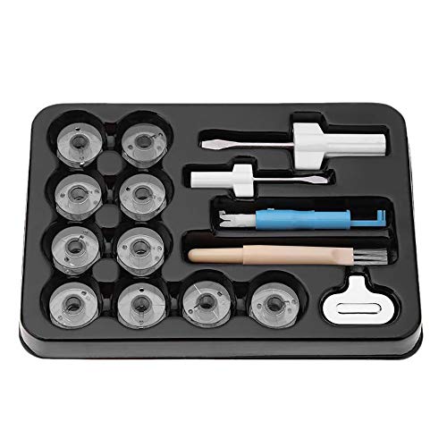15Pcs/Set Sewing Tool Set Multi Functional Threader Shuttle Core N...