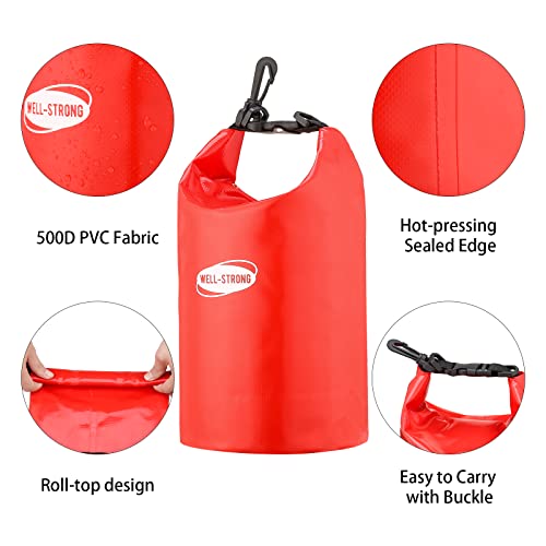 WELL-STRONG 234pcs Waterproof First Aid Kit with Survival Camping ...