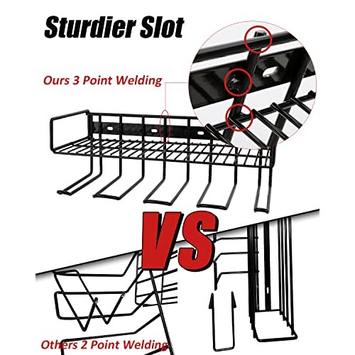 WellMall Tool Storage Organizer Holder - Wall Mount Style for Powe...