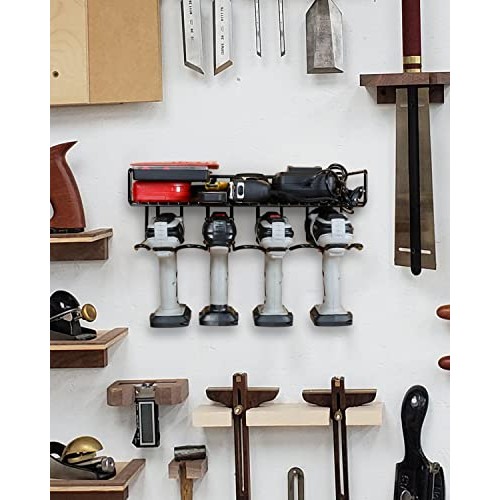 WellMall Tool Storage Organizer Holder - Wall Mount Style for Powe...