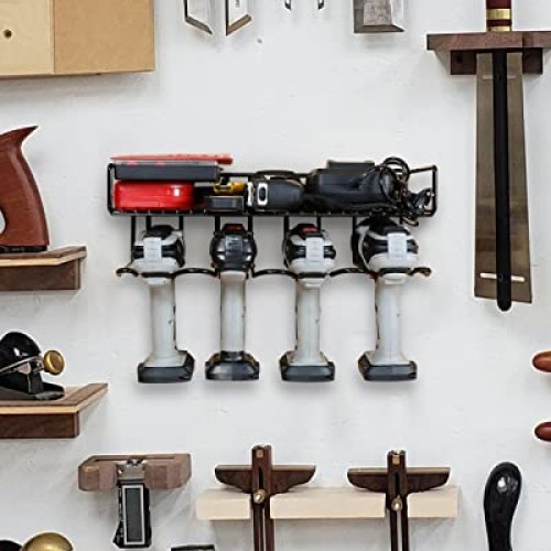 WellMall Tool Storage Organizer Holder - Wall Mount Style for Powe...