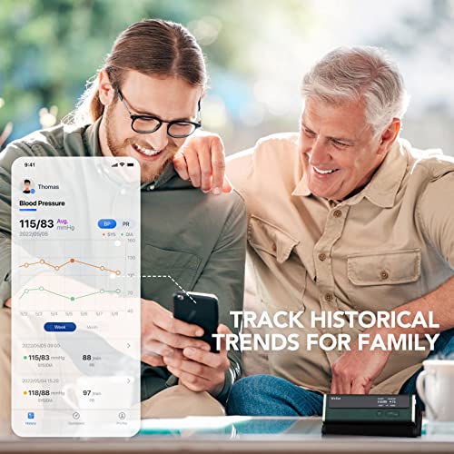 Wellue BP2A Blood Pressure Monitor for Home use, Wireless Upper Ar...