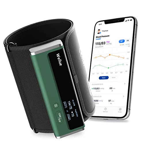Wellue BP2A Blood Pressure Monitor for Home use, Wireless Upper Ar...