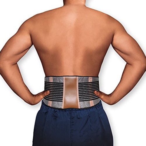 WellWear Copper Back Brace, One Size