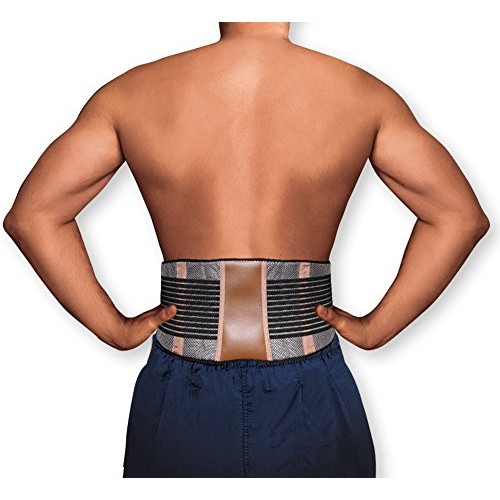 WellWear Copper Back Brace, One Size