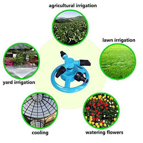 Wemaker Lawn Sprinkler, Automatic Garden Water Sprinklers Lawn Irr...