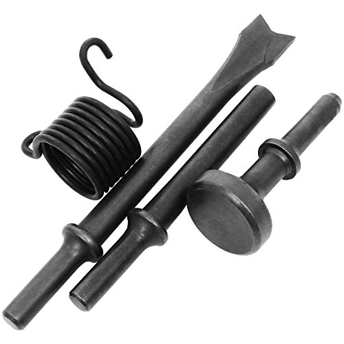8 PCS Heavy Duty Pneumatic Chisel Air Hammer Punch Chipping Bits S...