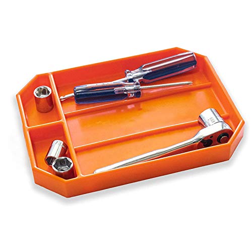 Wendysy Flexible Tool Tray, Silicone Tool Storage Tray Non-Slip Ha...