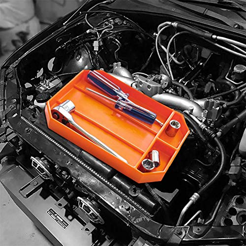 Wendysy Flexible Tool Tray, Silicone Tool Storage Tray Non-Slip Ha...