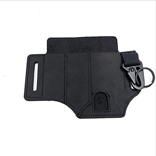 EDC Leather Knife Belt Sheath for Leather Man Multitools Sheath, B...