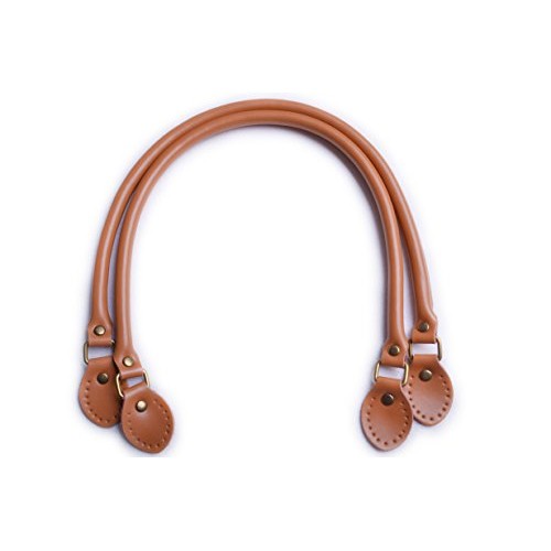 WENTO Pair 23.6 Inches Purses Straps,Cowhide Leather Purse Handles...