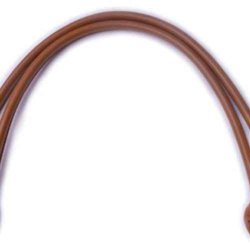 Wento Pair 24 Genuine Leather Purses Straps With Ear Shape End,P...