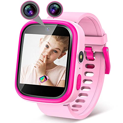wepfum Kids Smart Watches,Toddler Digital Watch with Dual Camera M...