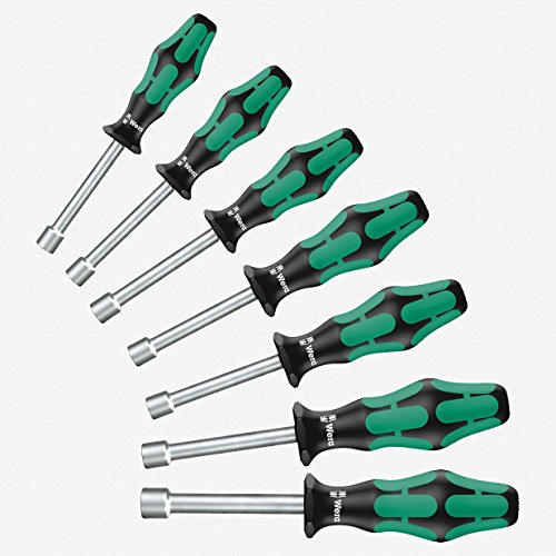 Wera 345230 Kraftform Plus Hollow Shaft Nutdriver Set