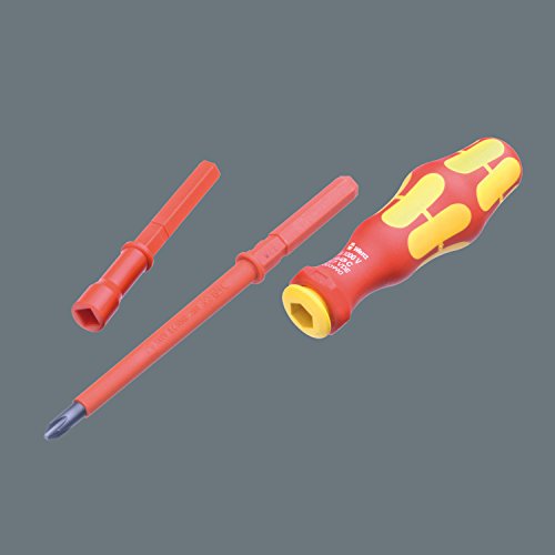 Wera - 5003470001 KK VDE 60i/7 Insulated Interchangeable Blade Pou...