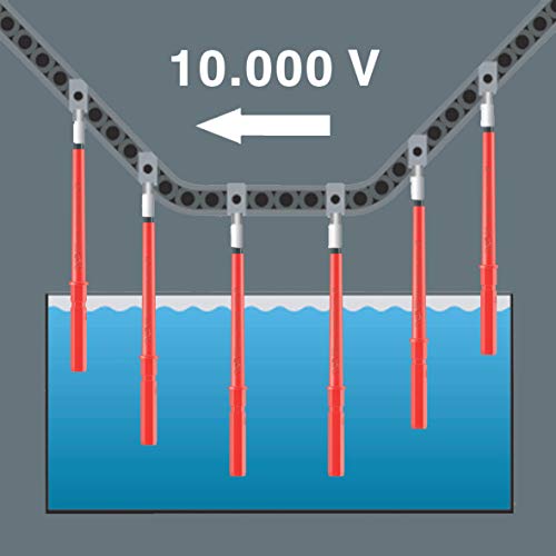 Wera - 5003473001 KK VDE 60i/68i/7 Insulated Interchangeable Blade...