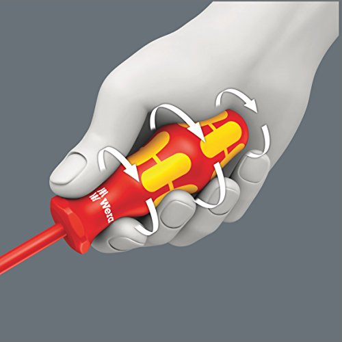 Wera Kraftform Plus 160i/6 Insulated Professional Screwdriver Set,...