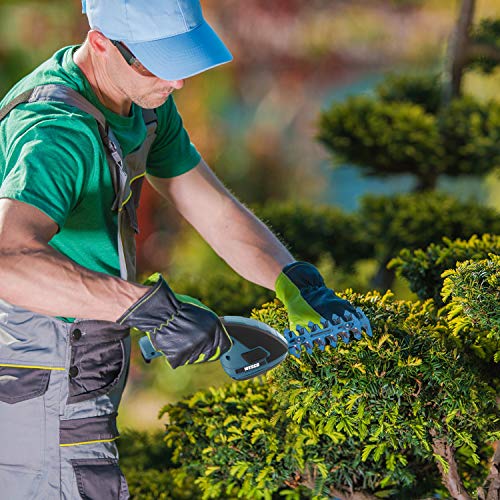 Wesco Cordless Grass Shears 7.2V Cordless Hedge Trimmer, 2-in-1 Ha...