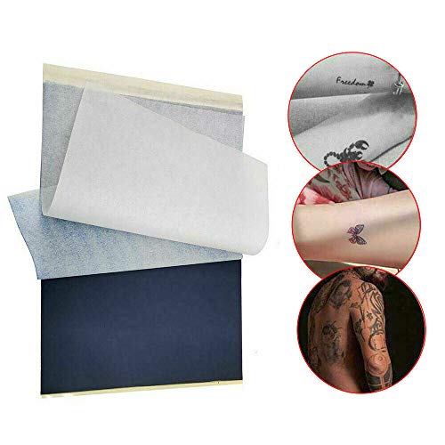Westspark Tattoo Transfer Paper, 25 Sheets Tattoo Thermal Stencil ...