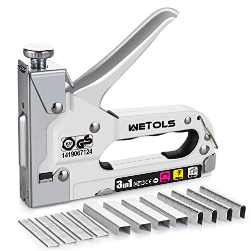 WETOLS Staple , Heavy Duty Staple , 3 in 1 Manual Nail w...