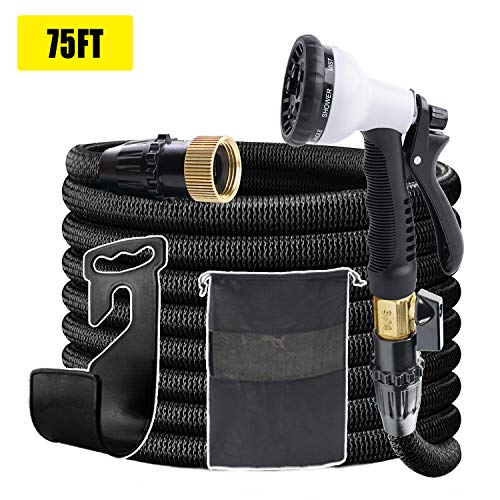 Garden Hose Expandable Collapsible Car Water Hose, Super Durable 3...