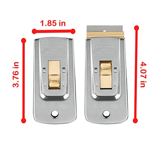 WEUPE Razor Blade Scraper Tool: Window Scraper, Glass Cooktop Scra...