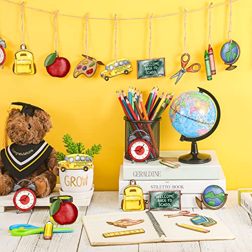 Back to School Wooden Ornament Back to School Party Hanging Decor ...