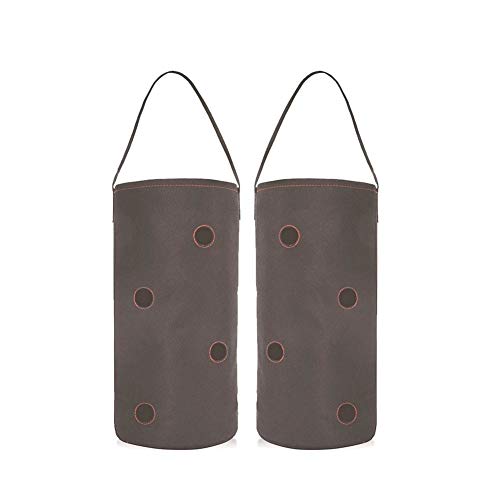 Wgd Daizi 1pc Hanging Strawberry Planting Bags, Non-Woven Strawber...