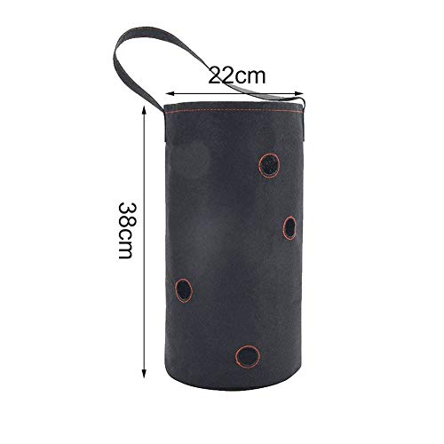 Wgd Daizi 1pc Hanging Strawberry Planting Bags, Non-Woven Strawber...