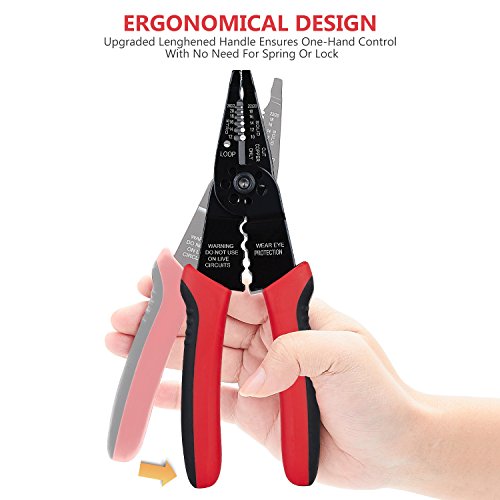 WGGE WG-015 Professional crimping tool/Multi-Tool Wire Stripper an...