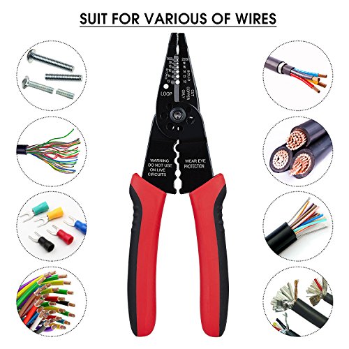 WGGE WG-015 Professional crimping tool/Multi-Tool Wire Stripper an...