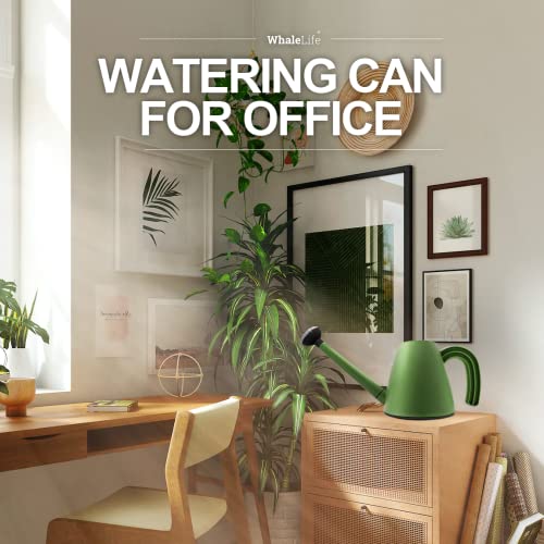 Watering Can for Indoor and Outdoor Plants 1/2 Gallon Plastic, Lon...