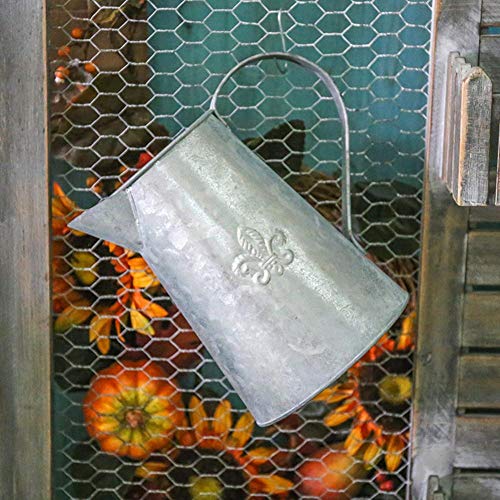 Iron Flower Pot Watering Can Indoor Outdoor Plant Watering Can Vas...