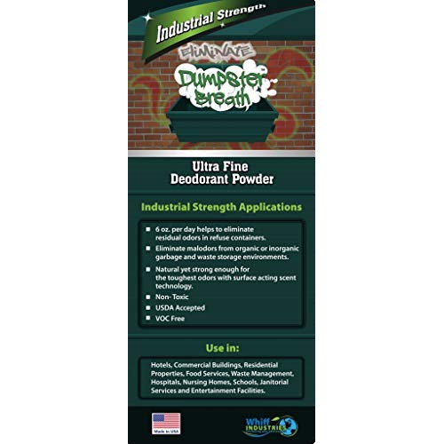 Dumpster Breath Heavy Duty Commercial Odor Control Deodorant Powd...